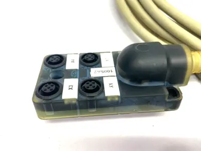 USED MURRELEKTRONIK I/O JUNCTION BOX EXACT12, 4XM12, 5-POLE