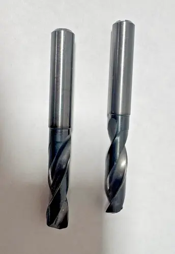 3/8" Solid Carbide Drill Bit Coolant Thru Used Made by Walter USA