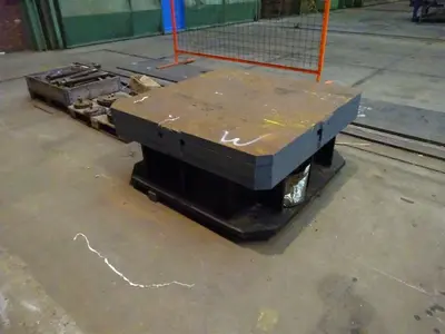 USED BAKKER 500 TON DISH END FORMING PRESS