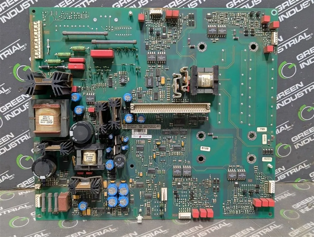 Bosch 1070079721-401 Power Supply Unit Control Board 06W01-C-B-H-T-V Used