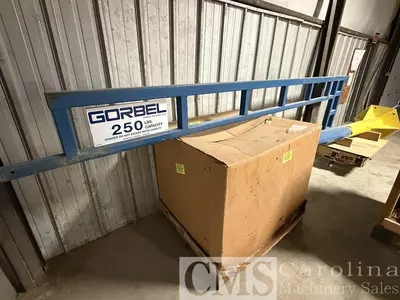 Used GORBEL 250 LBS JIB CRANE WITH SCMALTZ VACUUM LIFT Conveyors North Carolina US | CAROLINA MACHINERY SALES #1493559