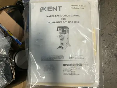 Used 2013 KENT GTURBO90S/2 Pad Printers Ohio US | HGR 24 #1542108