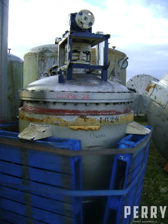Giusti 1,000 Litre Kettle Alloy Atmos & Press Reactor Europe 0-4,999 Litres | Perry Equipment