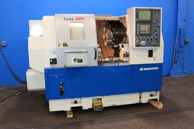 Used 2000 Daewoo Lynx 200LC CNC Lathes New Jersey US | Machinery Values #1004207