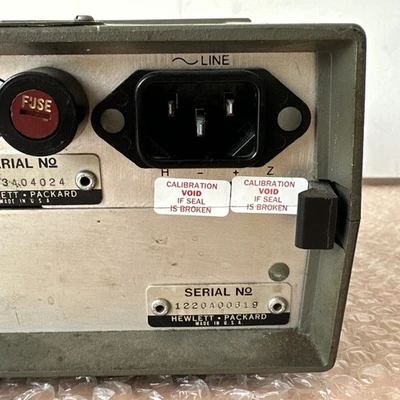 USED Hewlett Packard 34701A