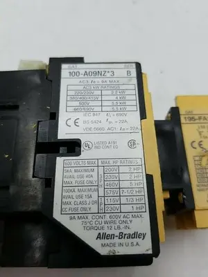 USED ALLEN-BRADLEY 100-A30NZ*3