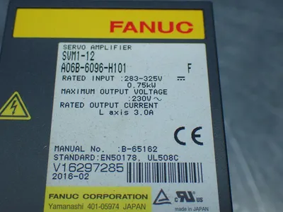Used FANUC A06B6096H101 Servo Drives Ohio US | HGR 24 #895712