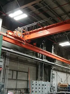 10 ton Crane w/ Rails