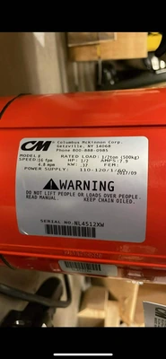 NEW COLUMBUS MCKINNON LODESTAR