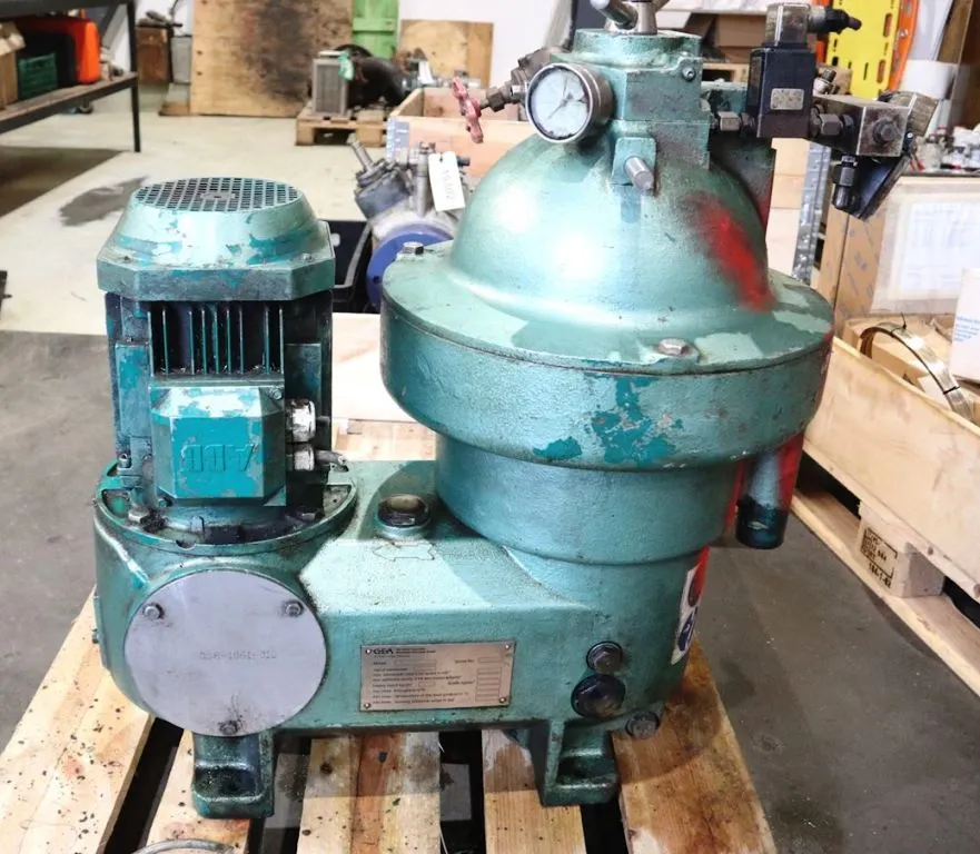 Westfalia OSD 6-0136-067/5 oil purifier, SS.