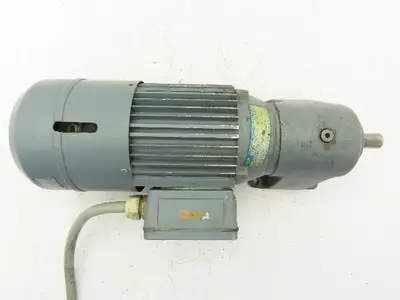 ABM DB10H/G80/4D71AX-4 Inline Gearmotor w/Brake .25kw 230/460V 3PH 96rpm 15:1