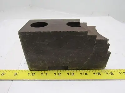 Huron T11248 Lathe Chuck Soft Jaws 6"L x 2-1/2"W X3-1/4"T Lot of 3