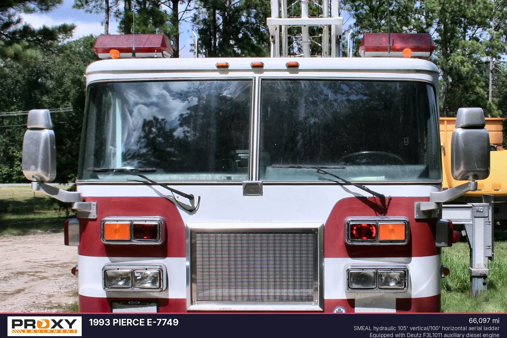 Used 1993 PIERCE E-7749 Fire Trucks Louisiana US | Proxy Equipment #1385079