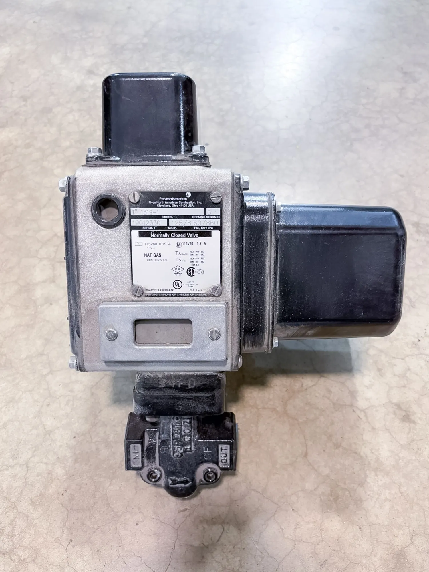 USED FIVES NORTH AMERICA COMBUSTION, INC. 1519-1