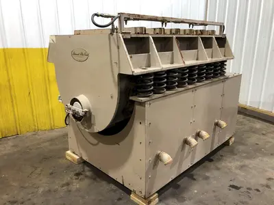 60" ROTO-FINISH MODEL #6072 WET TYPE VIBRATORY PARTS FINISHER: STOCK #18227