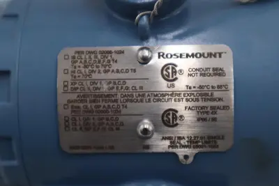 Rosemount 2088G2S22A1M5B4KB Absolute and Gauge Pressure Transmitter #4436A