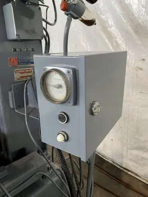 12" X 24" OKAMOTO ACCUGAR 124N HYDRAULIC SURFACE GRINDER. STOCK # 0743822.