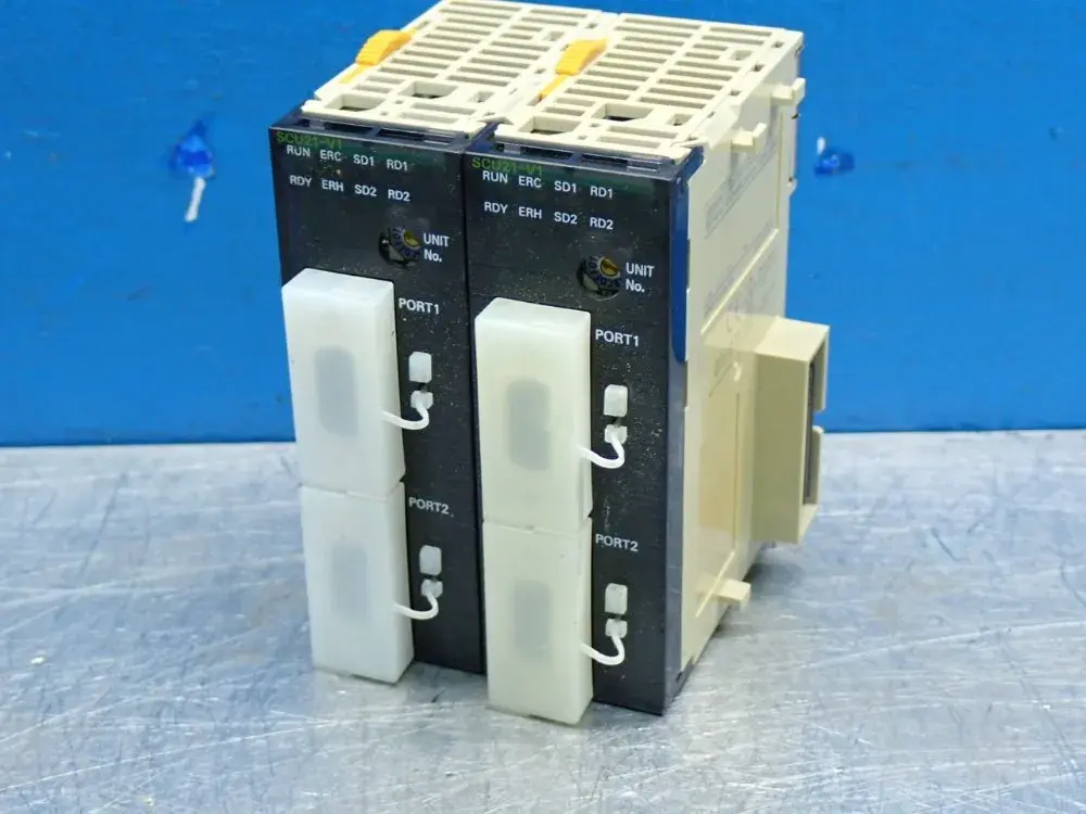 Used OMRON CJ1WSCU21V1 PLC Expansion Units Ohio US | HGR 24 #755071