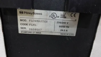 PITNEY BOWES FlowMaster 12000 Inserters Mailing and Inserting Equipment | Machinery Solutions Group, Inc. (10)