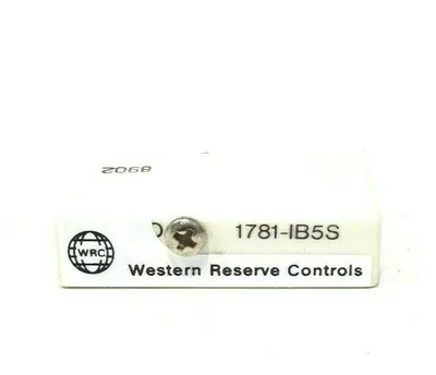 4 NEW WESTERN RESERVE 1781-IB5S I/O MODULES 1781IB5S
