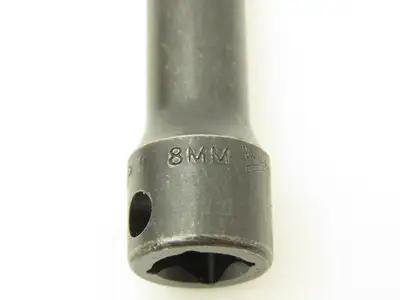 Williams 12M-608 IMP 3/8" Drive 8MM 6 Point Impact Socket Deep 2-1/8"L Lot of 10