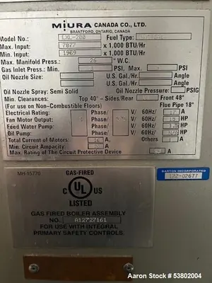 USED MIURA LXL-200SG-12