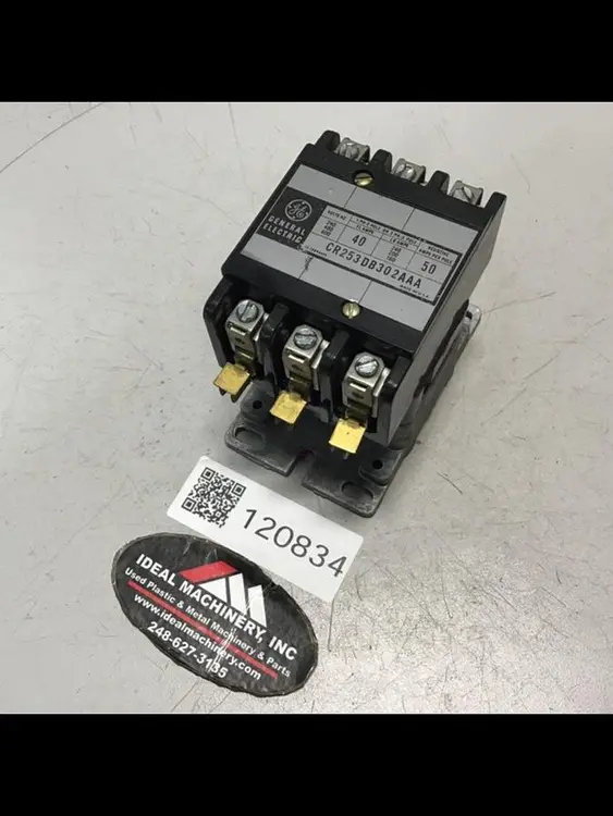 Used GENERAL ELECTRIC / GE CR253DB302AAA PLC Contactors | Ideal Machinery #625541