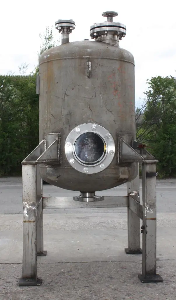 SPC7737  Tank 110 gallon vertical tank, Stainless Steel, dish
