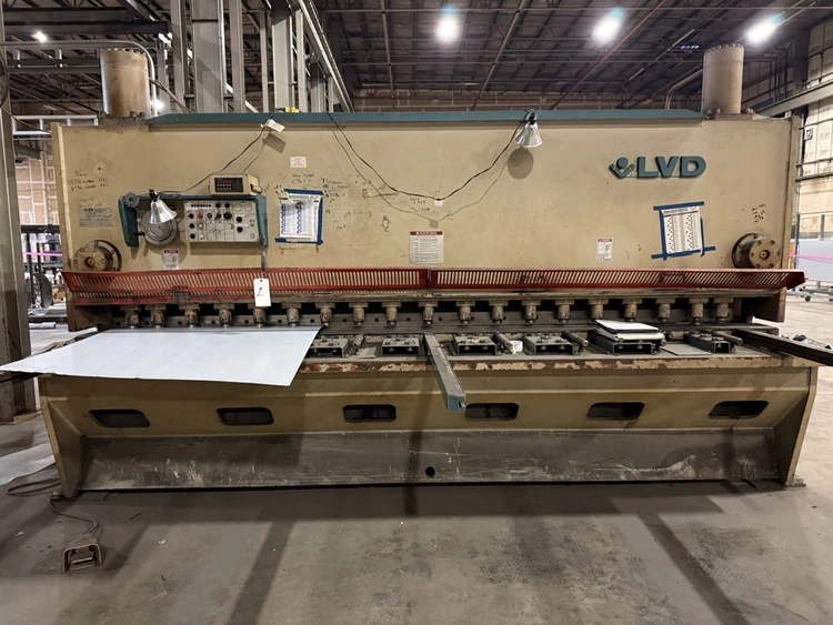 Used 1990 LVD 12-OH-50 Power Squaring Shears (Inch) Illinois US | Revelation Machinery #933406