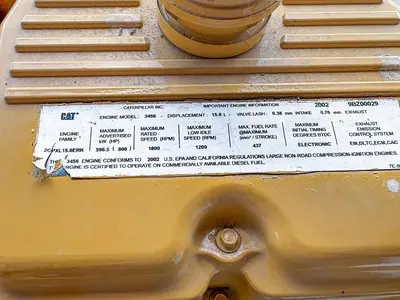 Used 2002 CATERPILLAR C16 / 3456 T DIESEL ENGINE Diesel Engines Pennsylvania US | East West Machinery & Drilling #1418095