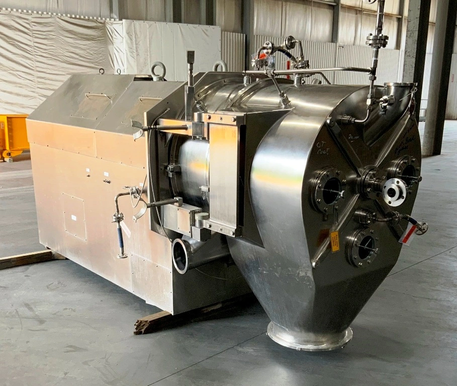 Heinkel HF 800.1 Inverting Filter centrifuge, Hastelloy C-22.