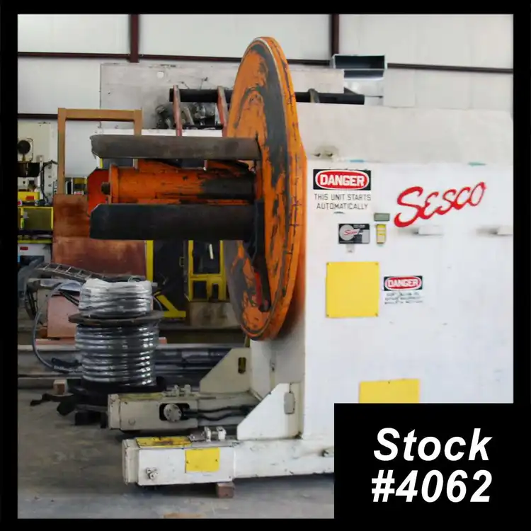 Used SESCO (PRESS ROOM EQUIPMENT) 55-536 Uncoilers Ohio US | Universal Tube & Rollform Equipment Company #280196