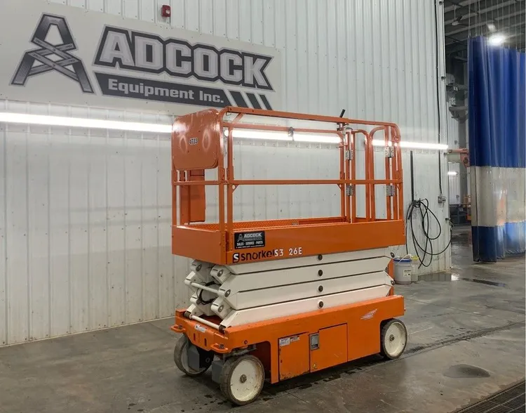 Used 2017 SNORKEL S3226E ELECTRIC SCISSOR LIFT Scissor Lifters Alberta CA | Adcock Equipment #1418038