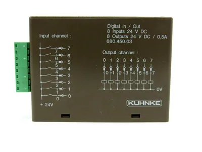 NEW KUHNKE 680.451.03 DIGITAL INPUT MODULE 68045103