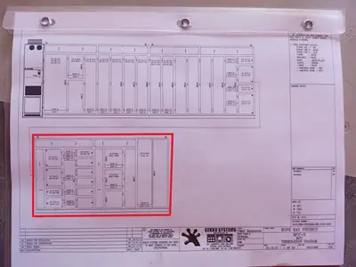 800A Motor Control Center MCC, 575V, 800A Bus, Form 4A, IP42 Enclosure