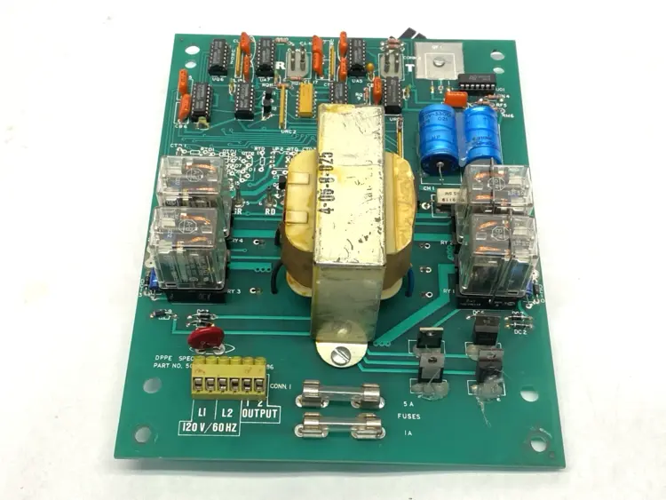 Used SPECTRA CONTROL POWER SUPPLY CHASSIS DPPE CEH 1986 Circuit Breakers | Maverick Industrial Sales #1105043