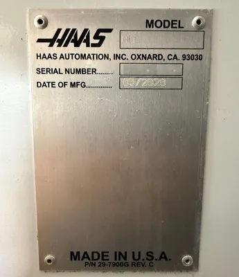 USED 2020 HAAS LATHE AUTOMATIC PARTS LOADER