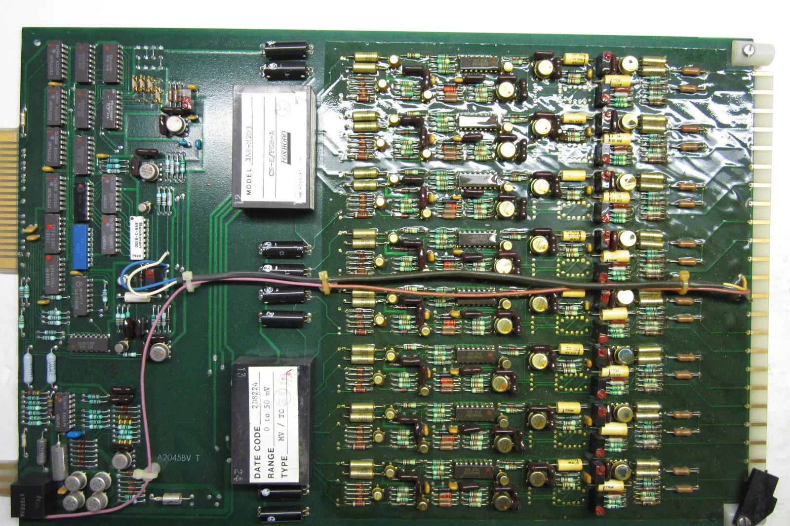 USED FOXBORO A2045BV PC BOARD