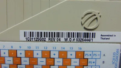 Westinghouse Emerson 1C31125G02 Ovation Digital Output Module Rev 04 Used
