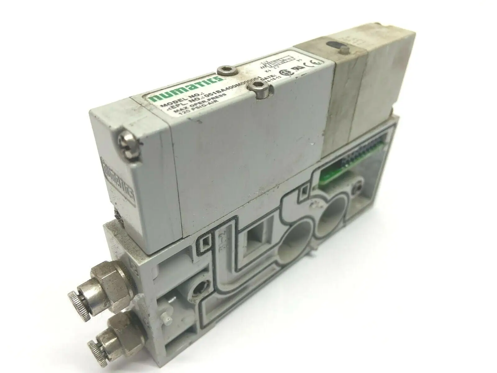 Used Numatics Solenoid Valve on B1-1 Double Z Board Manifold Solenoid Valves Michigan US | Maverick Industrial Sales #1392034