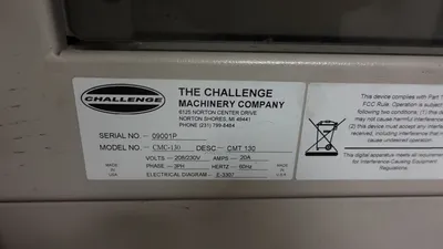 CHALLENGE CMC-130 Paper Cutters | Machinery Solutions Group, Inc. (2)