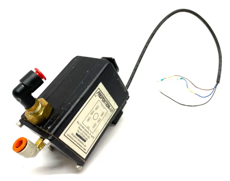 Used Proportion Air Electronic Pressure Control Valve Valves/Fittings Michigan US | Maverick Industrial Sales #1456577