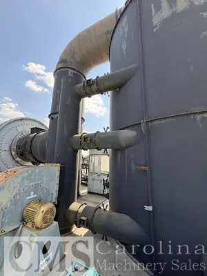 Used BAKER RULLMAN AND PLAYER DESIGN 12X48 TRIPLE PASS DRYER WITH GREEN DUST BURNER Woodworking Complete Operations North Carolina US | CAROLINA MACHINERY SALES #1465780