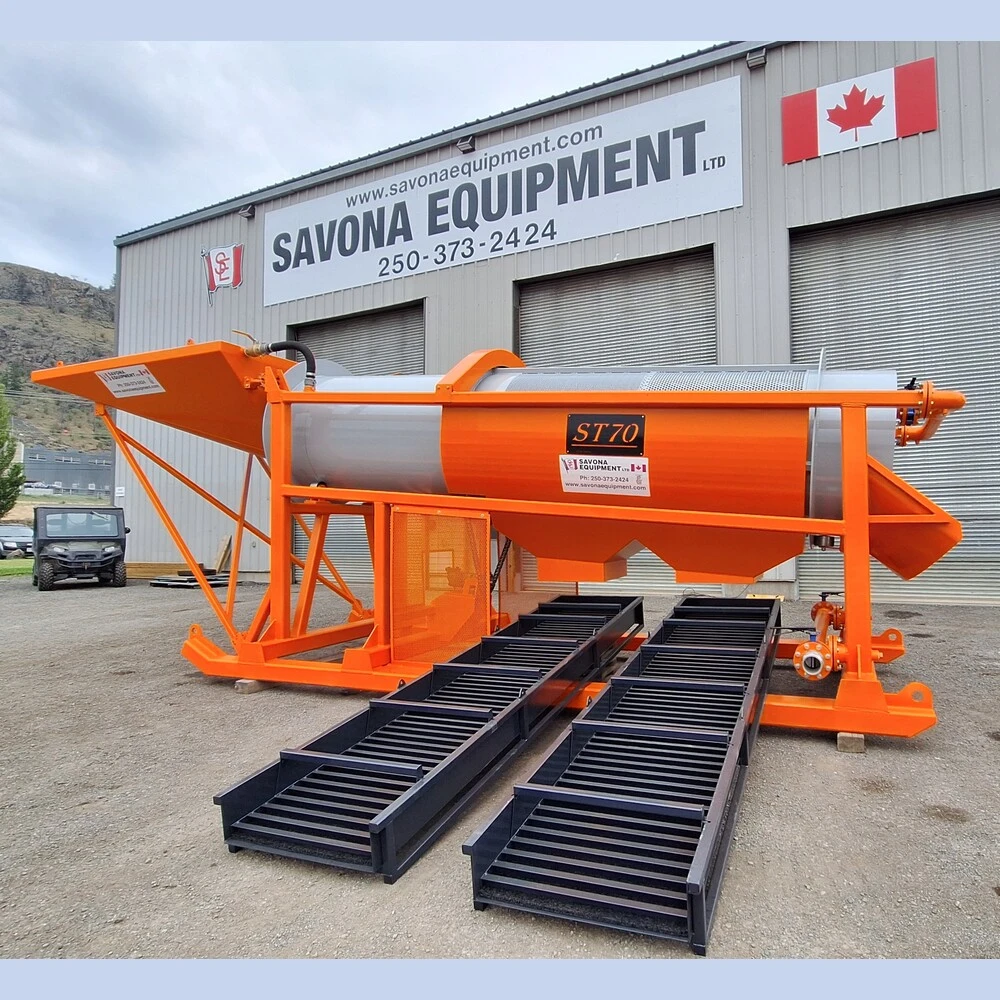 Savona Equipment Scrubber Trommel Wash Plants