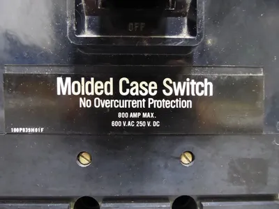 Westinghouse MC3800NW Molded Case Switch 800A 600VAC 3 Pole Used