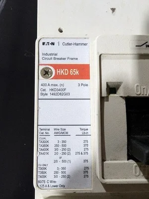 USED EATON HKD3400F