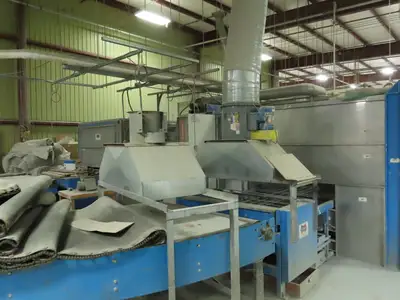 Deimco Flatline Finish Automated Finishing Equipment Cure Oven 48" Spray Booth