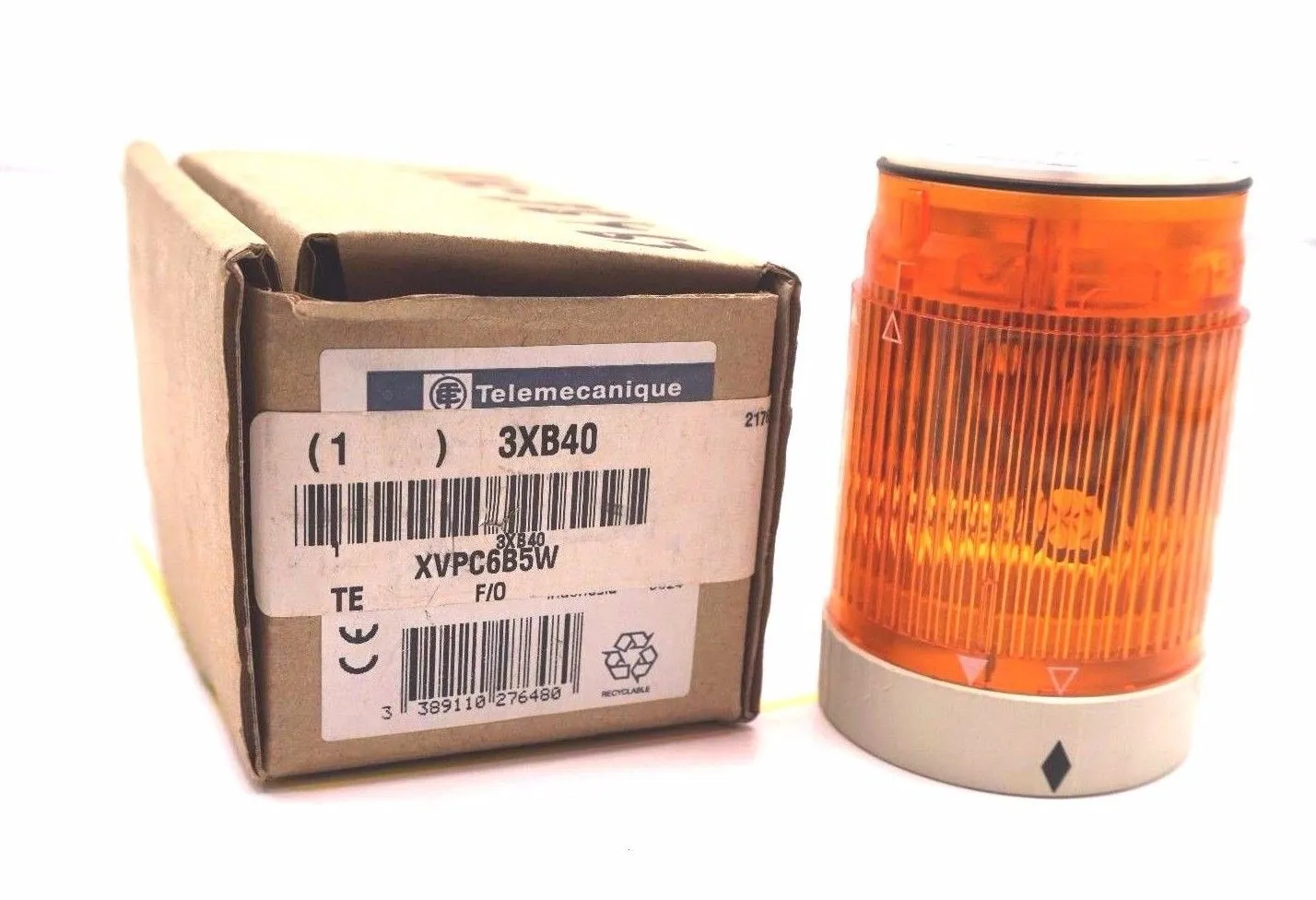 NEW TELEMECANIQUE XVPC6B5W AMBER STROBE