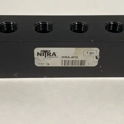 USED NITRA (4) STATIONS, (2) 3/4IN FEMALE NPT INLET(S), (4) 3/8IN FEMALE NPT