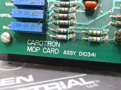 Carotron DIO341 M.O.P. Motor Operated Pot Card Used